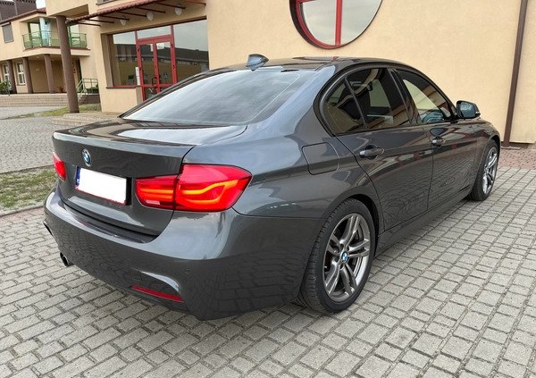 BMW Seria 3 cena 84900 przebieg: 167000, rok produkcji 2016 z Ślesin małe 211